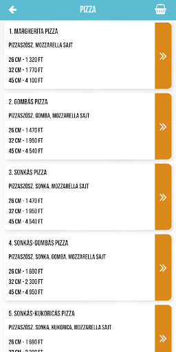 TörökZugEvő Pizza & Pasta Screen 2