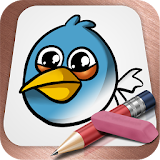 Drawing Lessons Angry Birds icon