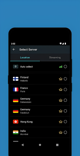 Android application Xpero screenshort