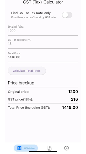 GST- Calculate & Bill Generate