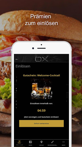 OX Restaurants Screen 3