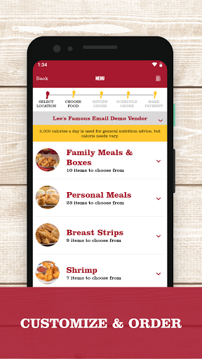 Lee's Famous Recipe Chicken screenshot