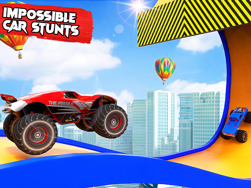 Top Monster Truck Stunts: Mega Ramp Car Games apkdebit screenshots 6