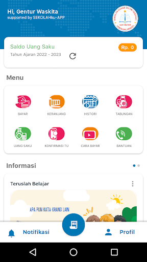 Android application SDIT AN NUR Gemolong screenshort