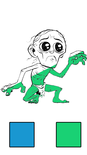 Gollum Drawing and Color ASMR