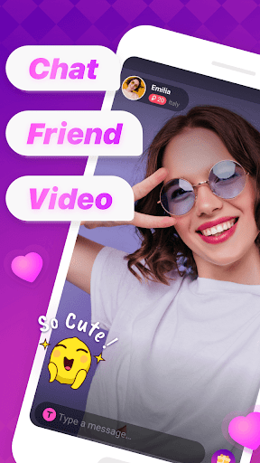 Android application Miki - online video chat screenshort