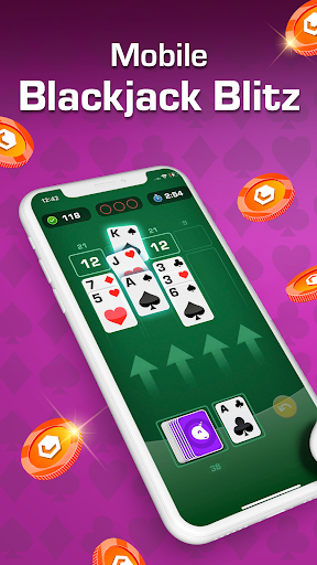 Android application Blackjack Blitz: Win Rewards screenshort