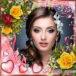 Cover Image of Download Love Flower Photo Frames  APK