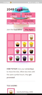 2048 cup cakes