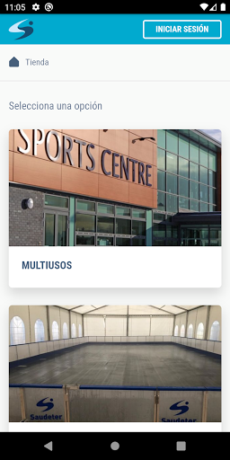 Android application Saudeter Reservas screenshort
