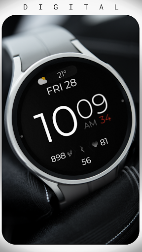 Battery Digital Watch Face Screen 3