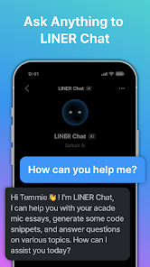 Captura 3 LINER: chatbot de IA y feed android