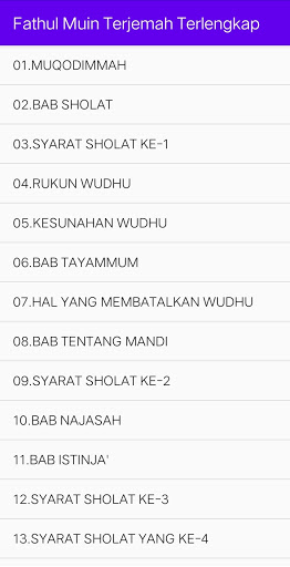 Terjemah Fathul Muin pesantren Screen 2
