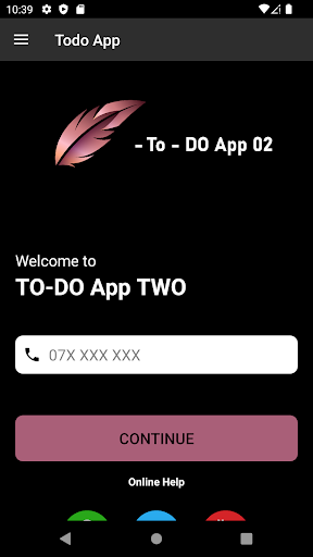 Todo APP Screen 2