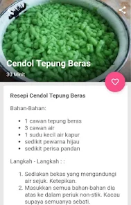 Resepi Cendol Applications Sur Google Play