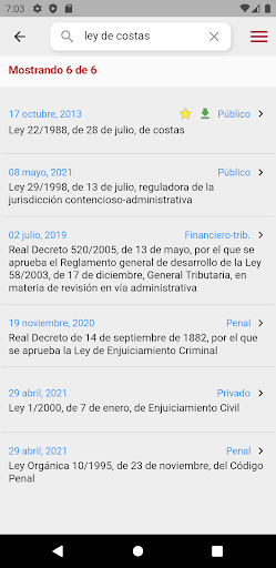 Textos Legals ICAB Screen 3
