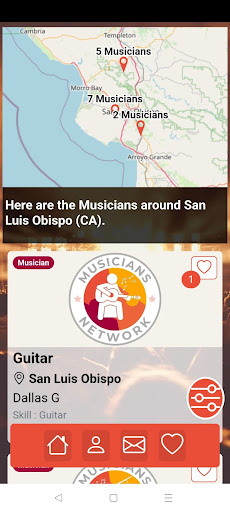Musicians Network Screen 3