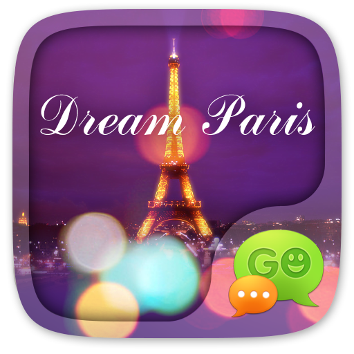 GO SMS DREAM PARIS THEME  Icon