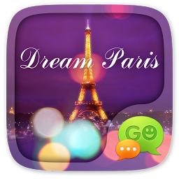 「GO SMS DREAM PARIS THEME」圖示圖片