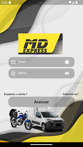 Android application MD Express screenshort