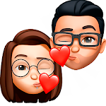 Cover Image of Download Love Sticker Memojis for WhatsApp - WAStickerApps 1.0 APK
