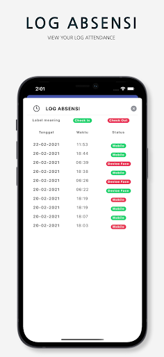 S2P Absensi Screen 3