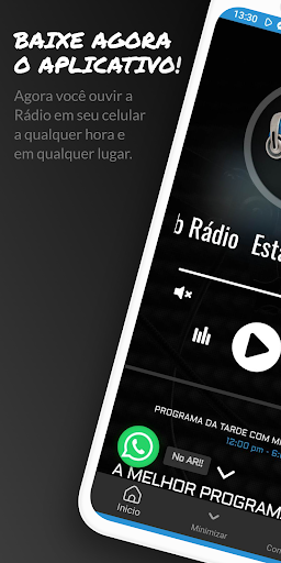 Android application Estância Web Rádio screenshort