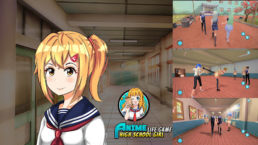 Anime High School Girl Game 3D  screenshots 10