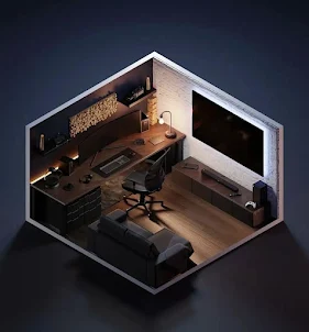 Дизайн комнаты для геймера