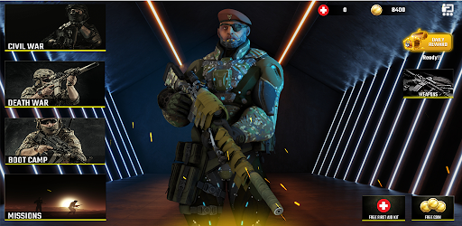 Android application Sniper 3D : Gun Shooting Game screenshort