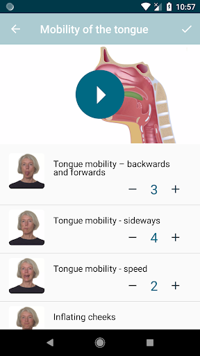 Dysphagia Training Screen 3