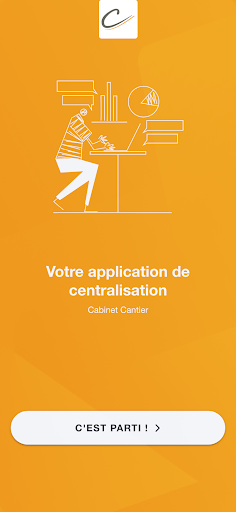 Android application Cabinet Cantier screenshort