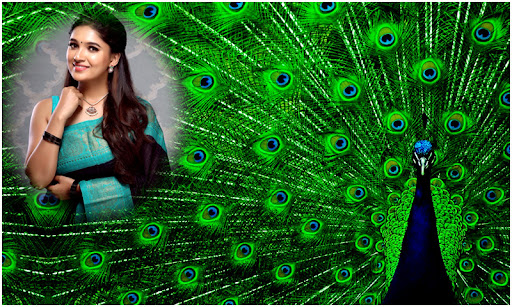 Beautiful Peacock Photo Frames Screen 3