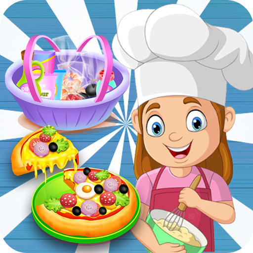 clean kitchen to cook pizza logo
