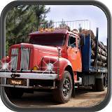 Mountain Wood Cargo Trucker 3D icon