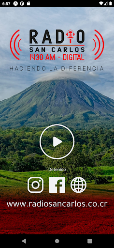 Android application Radio San Carlos 1430AM screenshort