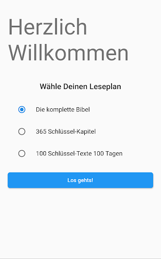 Android application bibleyear screenshort