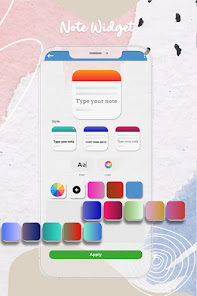 Screenshot 3 Color Widgets, Widgets iOS 15 android
