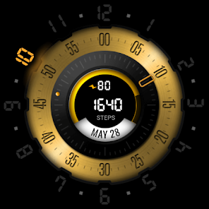 Captura 19 UsA Round Watch Face - USA120 android