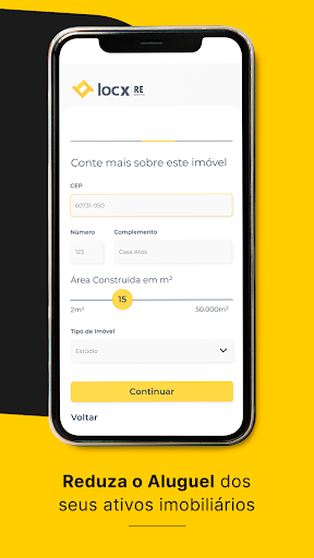 Android application LocX - Redução de Aluguel screenshort