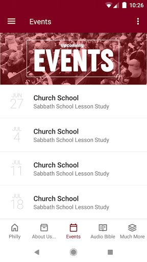The Philadelphian SDA Church Screen 2