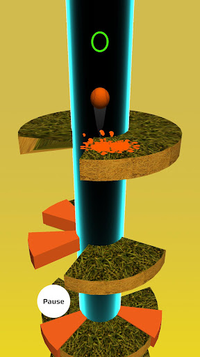 Android application Helix jump: Bouncing Ball screenshort