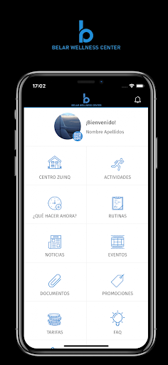 Android application Belar Wellness screenshort