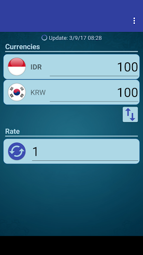 KRW Won x Indonesian Rupiah Screen 2