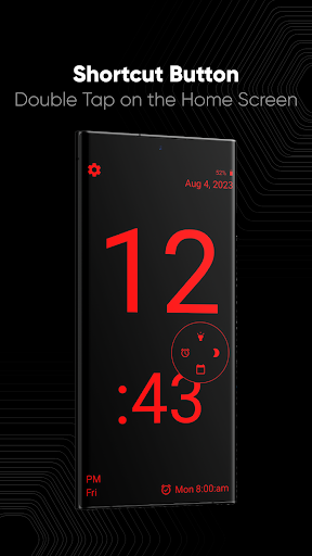 Screenshot of Huge Digital Clock Pro