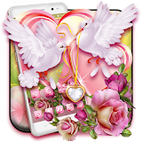 Lovely Rose Pigeon Theme icon