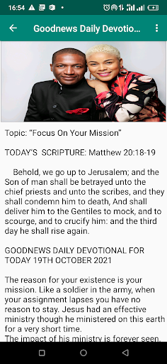 Goodnews Daily Devotional