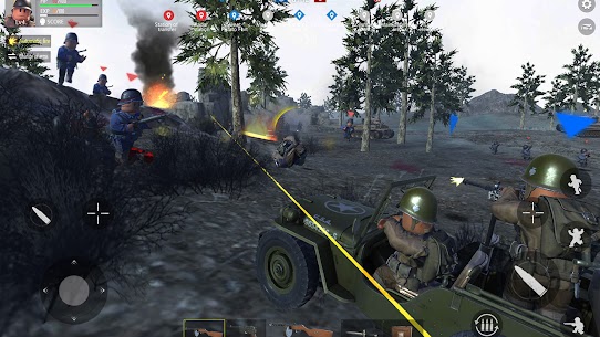 Ardennes Fury MOD APK :WW2 FPS Guns (UNLIMITED AMMO/GOD MODE) 2