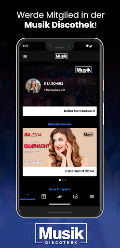 Android application Musik Discothek screenshort