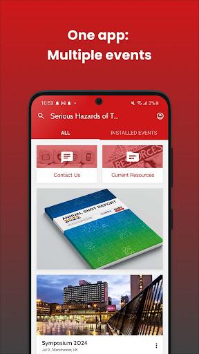 Android application SHOT UK screenshort